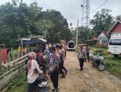 Giat Polsek Kangayan Dalam Pengamanan Tahun Baru 2022 Dan Percepatan Vaksin