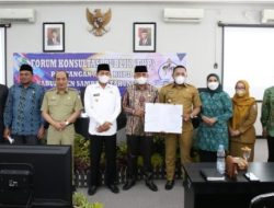 Bupati Sampang Menghadiri Dan Membuka Acara Kegiatan FKP RKPD TA 2023