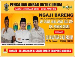 Akan Digelar Pengajian Akbar Bersama Gus Kautsar Dan Gus Fachim