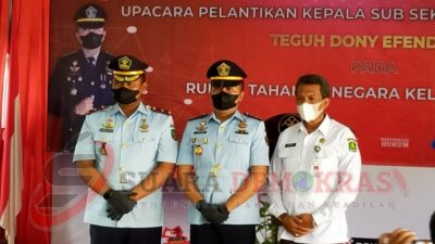 Bupati Sumenep: Selamat Dilantiknya Kepala Subseksi Pelayanan Tahanan Rutan 2B Sumenep