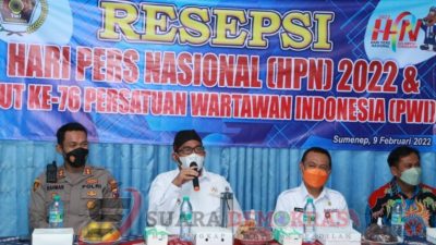 HPN Ke-76 Bupati Sumenep: Insan Pers Harus Mengedukasi Untuk Kemajuan Sumenep