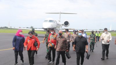 Ketua DPR RI Bersama Rombongan Di Sumenep Dikawal Ketat Aparat