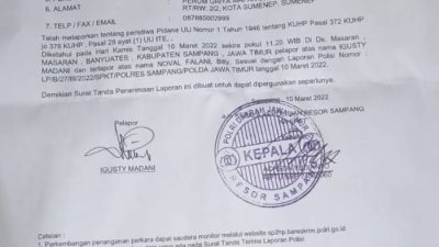 Dugaan Sindikat Penipuan Jual Beli Mobil, Korban Pimred Media Online