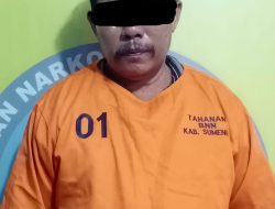 BNNK Sumenep Mengamankan Pemilik Sabu-sabu  14.01 Gram