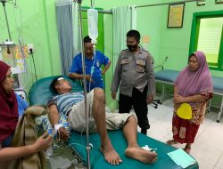 Diduga Ledakan Kompor Gas, 1 Korban Dirawat Di Pukesmas