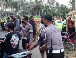 Polres Sumenep Melakukan Kegiatan Penertiban Balapan Liar