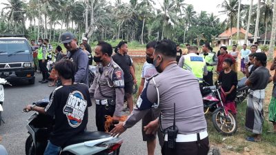 Polres Sumenep Melakukan Kegiatan Penertiban Balapan Liar