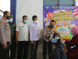 Kapolres Sampang Tinjau Vaksinasi Anak Usia 6–11 Tahun