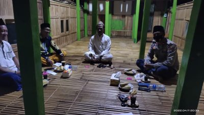 Polsek Kangayan Menggelar Kegiatan PAM Sholat Tarawih Dan Silaturahmi