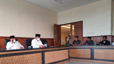 Penghujung Bulan Ramadhan Ketua DPRD Bangkalan Hearing Bersama Insan Pers