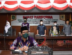 Rapat Paripurna,  Ketua DPRD Berharap Yang Terbaik Untuk Kabupaten Sumenep