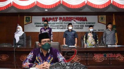 Rapat Paripurna, Ketua DPRD Berharap Yang Terbaik Untuk Kabupaten Sumenep