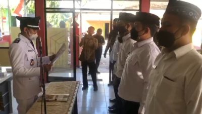 Untuk Mengisi Kekosongan, Kades Marengan Daya Melantik 6 Perangkat Desa