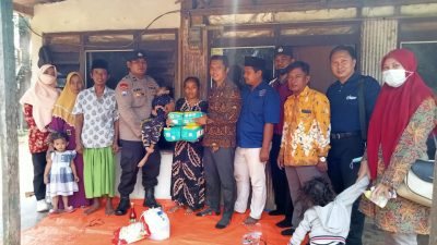 Giat Sosial: Kapolsek Dampingi Nakes Puskesmas Geger Kunjungi Rumah Anak Disabilitas