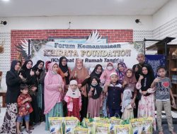 Khidmad Ke 4, FKKF Sumenep Bagi Sembako Kepada Anak Yatim, Difabel Dan Dhu’afa