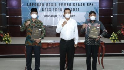 5X Berturut-turut Pemkab Sumenep Meraih Opini WTP Dari BPK RI, Ini Pesan Bupati..!!