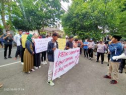 Orasi Massa Aksi BPK Desak Kejari Sumenep Untuk Bertindak Tegas