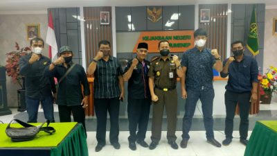 Giat Audensi L-KPK Mawil Sumenep Terkait Kasus Terdakwa Masduki Rahmad