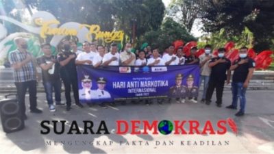 Peringati HANI Tahun 2022, Kasat Resnarkoba Polres Sumenep Melakukan Aksi Jalan