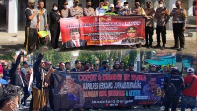 2 Perbedaan, Polres Sampang Dikepung Sejumlah Wartawan, Polres Sumenep Membagikan Bansos