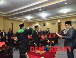 Rapat Paripurna DPRD Kabupaten Sumenep Resmi Melantik 1 PAW Anggota Dewan