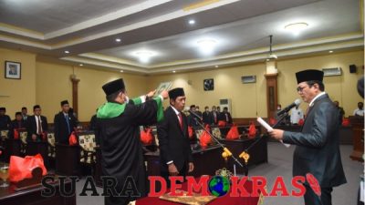 Rapat Paripurna DPRD Kabupaten Sumenep Resmi Melantik 1 PAW Anggota Dewan