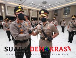Polda Jatim Menggelar Sertijab Untuk 12 Kapolres