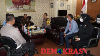 Kapolres Sumenep Bersilahturahmi Kepada Forkopimda Mempererat Sinergitas
