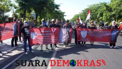 Kasus Terbunuhnya Brigadir J, Pekat IB DPW Jatim Turun Jalan Mendukung Polri