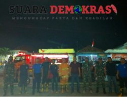 Damkar Kabupaten Sumenep Berhasil Memadamkan Kebakaran Mobil