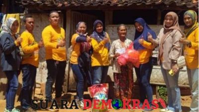 Menyambut HUT RI Ke-77, DBN Sumenep Membagikan Sembako Kepada Kaum Dhuafa