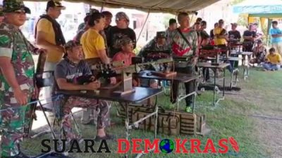 Dandim Cup 2022, Kodim 0827/Sumenep Gelar Lomba Menembak Senapan Angin