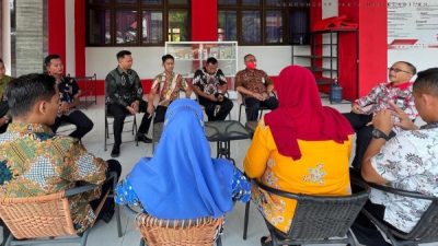 Lapas Narkotika Pamekasan Gelar Rapat Evaluasi Program Pembinaan Napi