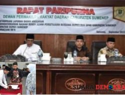 DPRD Sumenep Menggelar Paripurna Guna Untuk Mensejahterakan Masyarakat Sumenep