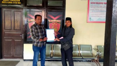 Media Dan L-KPK Melaporkan Oknum Anggota Polisi Ke-Paminal Polres Sumenep