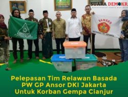 PW GP Ansor DKI Dan FK UNTAR Terjunkan Tim Medis Untuk Korban Gempa Cianjur