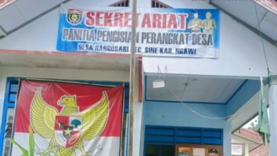 6 Desa Di Kecamatan Sine Melakukan Tes Seleksi Perangkat