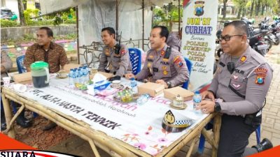 Polres Sumenep Gelar Jum'at Curhat Bersama Gojek Dan Tukang Becak