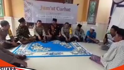 Kapolsek Omben Terima Keluhan Masyarakat Di Jum’at Curhat