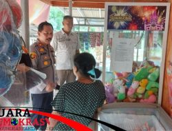 Polres Sumenep Menghimbau Larangan Permainan Capit Boneka