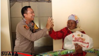 Kapolres Bangkalan Resmikan Bedah Rumah Seorang Nenek Di Socah