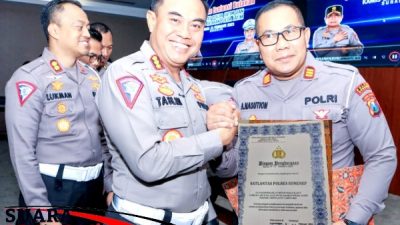 Berhasil Mengungkap Kasus Satlantas Polres Sumenep Mendapat Penghargaan