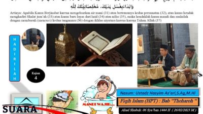 Hadirlah Kajian Fiqih Islam Di Masjid Babussalam Kalianget Barat