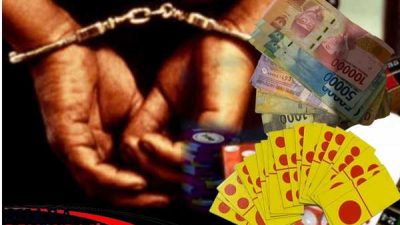 5 Orang Penjudi Diamankan Sat Reskrim Polres Sumenep