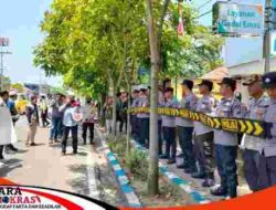 Unras APS  Ke BSI Sumenep Polres Terjunkan 100 Personil