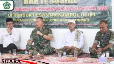 Pangdam V Brawijaya Berkunjung Keponpes Sampang