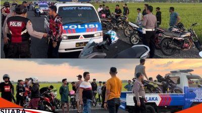 Polres Sumenep Amankan 28 Sepeda Motor Aksi Balap Liar