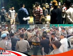 Seruan Aksi Demo Mafia Pupuk Di Polres Sumenep Berujung Ricuh