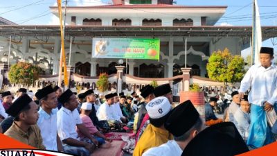 Sholat Idul Fitri 1 Syawal 1444 H, Di Masjid AR - Rohmah