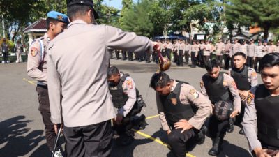 Pengukuhan Team Sakera Dan Panther Polres Sampang